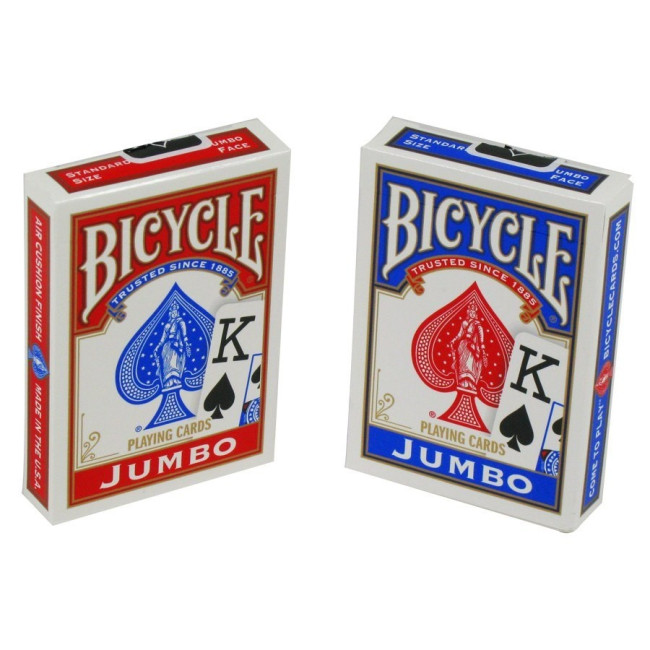 Carte poker jumbo index