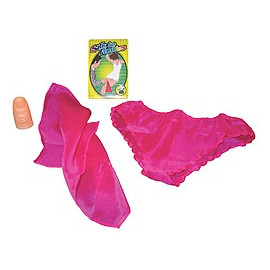 Foulard en culotte rose