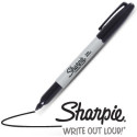 Sharpie Noir pointe fine