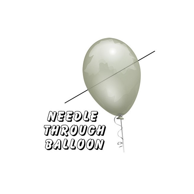 Aiguille à travers le ballon - Needle Thru Balloon - Bigmagie