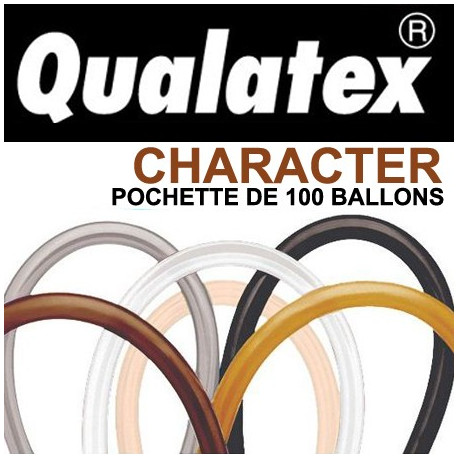 Ballons Qualatex 260Q Character (x100)