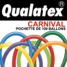 Ballons Qualatex 260Q Carnival (x100)