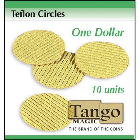 Téflon Anti-bruit Taille 1 dollar (x10)