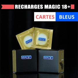 Recharges Magic 18+ (cartes bleues)
