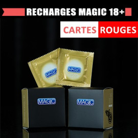 Recharges Magic 18+ (cartes rouges)