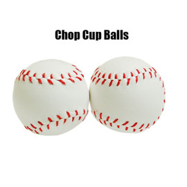 Balles blanches en cuir pour Chop Cup