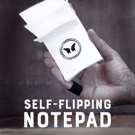 Self-Flipping Notepad