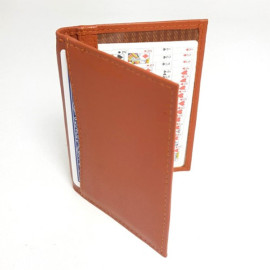 JOL Double Bi-Fold Holder (4 compartiments) - Soft Tan