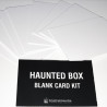 Cartes blanches pour Haunted Box