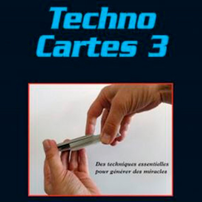 Livret Techno Cartes Vol.3 de Daniel Rhod - Bigmagie