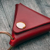 Coin Pouch Rouge (Demi dollar)