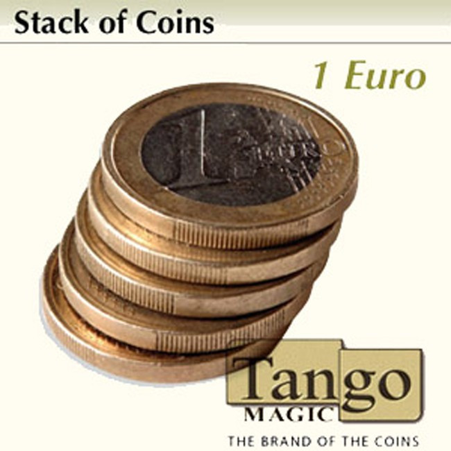 Pile de Pièces Truquée 1€ de Tango Magic - Bigmagie