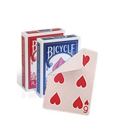 Jeu Bicycle Truqué Dos Blanc