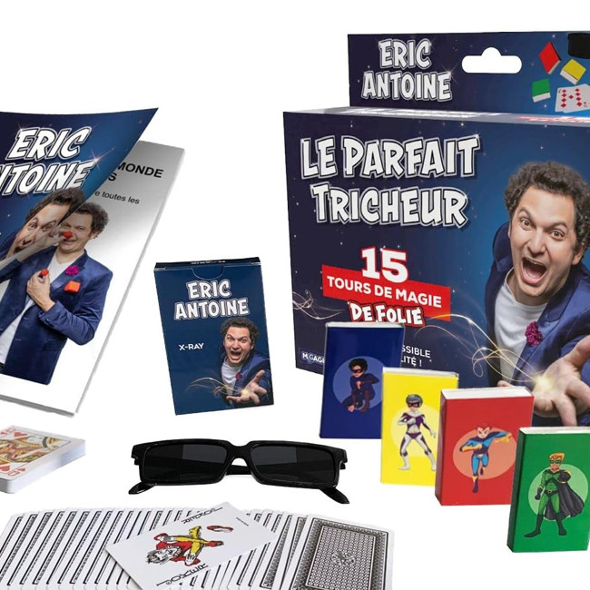 Megagic - Coffret de Magie pour Enfant - Eric Antoine - La Magie des Cartes