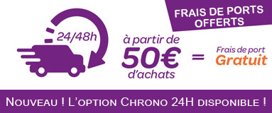 Frais de ports offerts